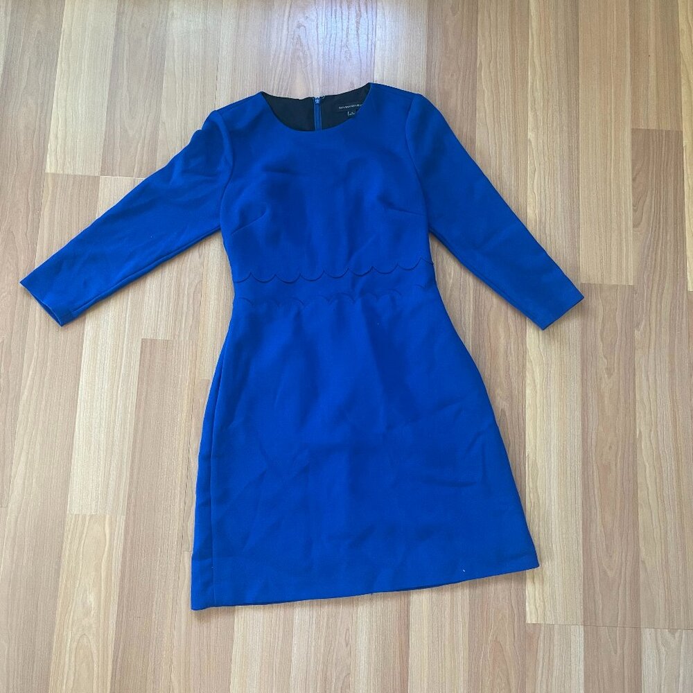 Banana Republic Blue Long Sleeve Dress - Size 4